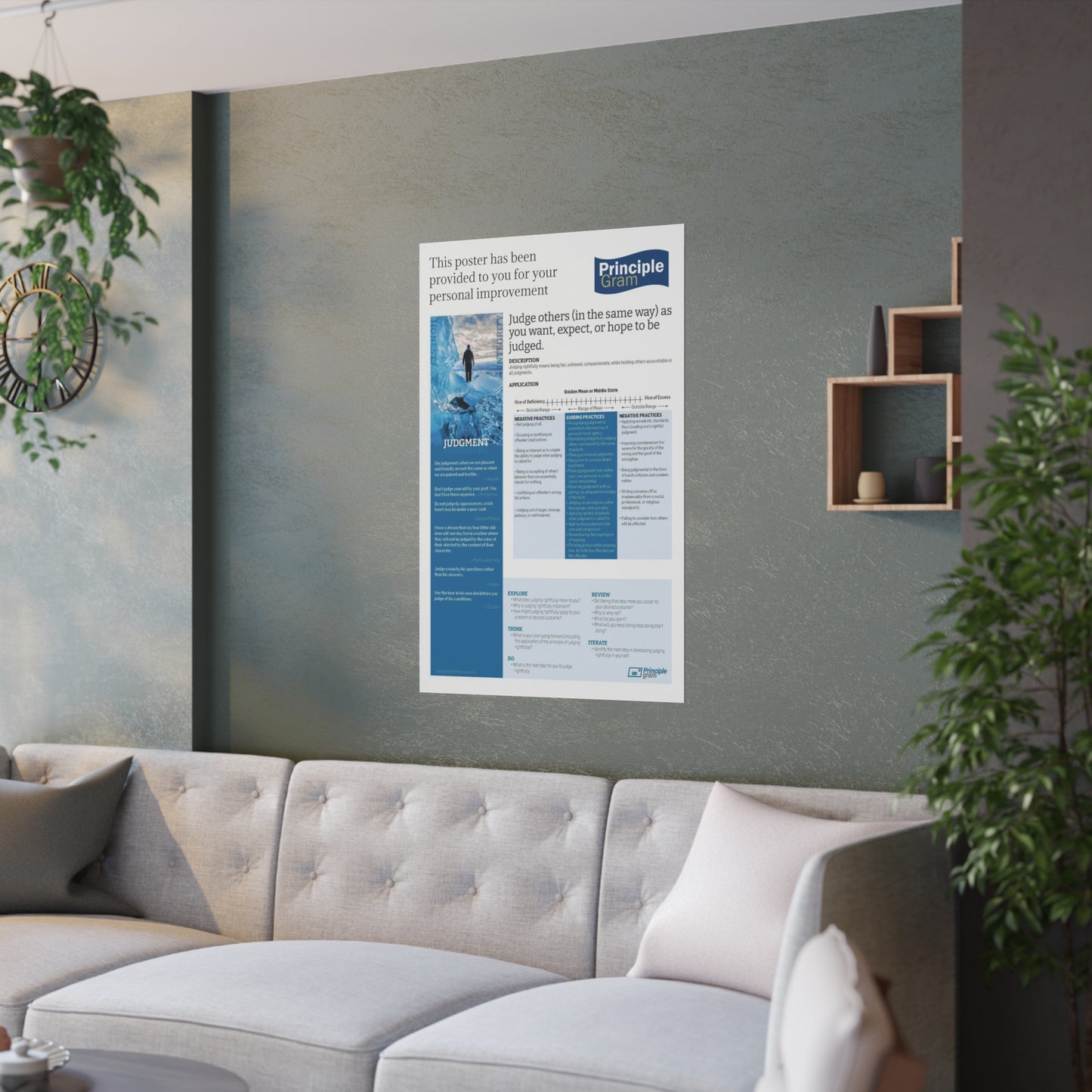 Judgment PrincipleGram - Satin Posters (210gsm)